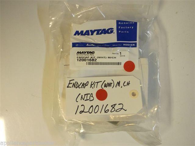 Maytag Magic Chef Kenmore Stove 12001682 ENDCAP KIT (WHT) M, CH NEW IN BOX Maytag Magic Chef Kenmore Stove 12001682 ENDCAP KIT (WHT) M, CH NEW IN BOX
